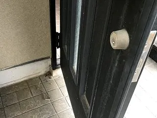 ウエスト製シリンダー分解 鍵作成