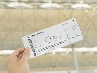 中国への再入国：航空券について