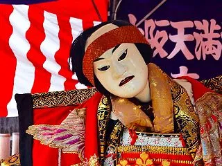 天神祭 文楽人形