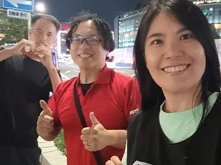 こころ党の街頭演説やってます