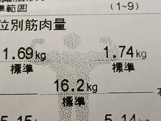 InBodyに乗ってみたら内臓脂肪レベル…