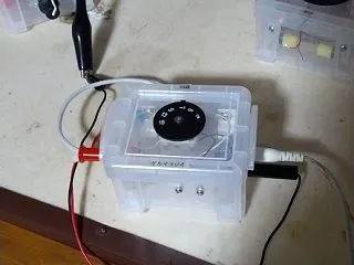バーアンテナのゲルマラジオ