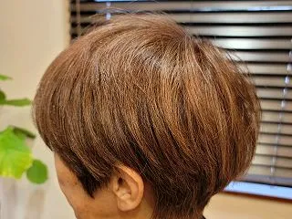 白髪80〜100％の白髪ぼかし｜透明感の…