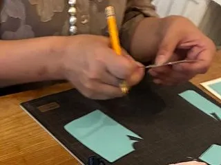 ポーセラーツの体験レッスン(リボンプレー…