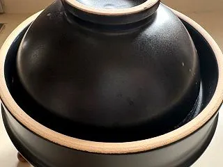 新米の季節に電子レンジで土鍋ごはん