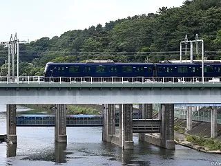 多摩川橋梁の相鉄20000系
