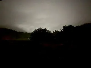 また雨が降ってきた。