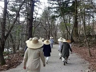 【百潭寺の案内をしていただきました】伝統…