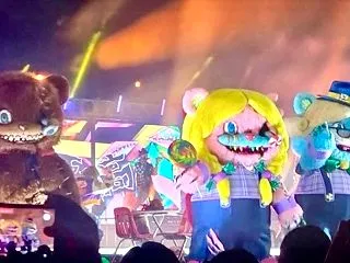 ハロウィンのユニバ2日目！有料エリアから…