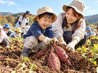 保育園の芋掘りは何を着る？子ども・ママの…