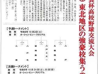 第19回町長杯高校野球交流大会 前編