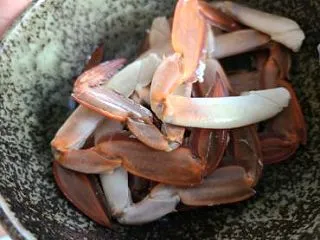ガザミは中身