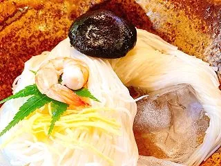お昼は久々に森正さんにて冷たいそうめんを…
