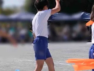 【小学生の運動会】徒競走は兄妹そろって1…