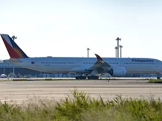 久々に関空で撮影！フィリピン航空のA35…