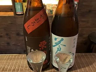 10/8 お気に入りの日本酒バーで嗜む …