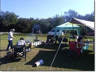 北本水辺プラザ公園でBBQ