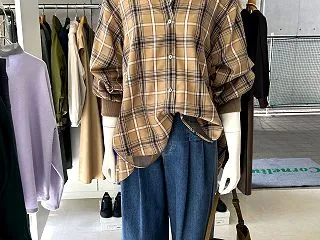 秋のお勧めチェック柄シャツその2