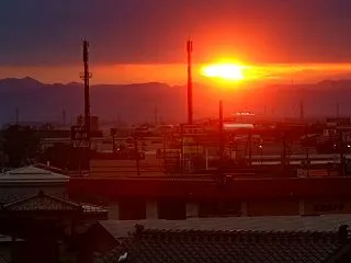 今日の日の出