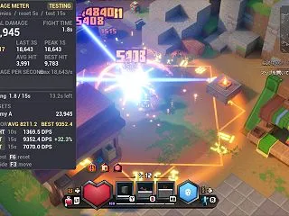 マインクラフトダンジョンズ2でDPSを計…