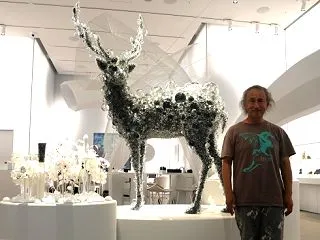 清川あさみ氏と名和晃平氏による初二人展「…