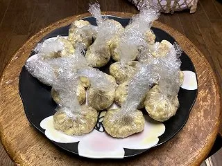 ちょっと粗目の栗きんとん