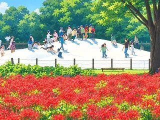 武蔵丘陵森林公園～コスモス＆サルビア