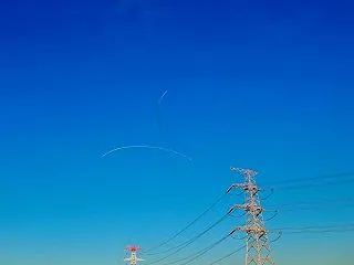 鴻巣の空を舞うブルーインパルス・・・その…