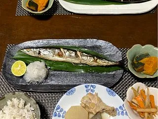 今年3回目の秋刀魚を食べました！