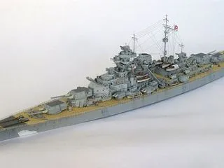 戦艦ビスマルク、船体の完成