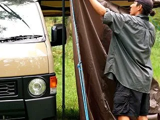 9型丸目ハイエース×RHINO-RACK…