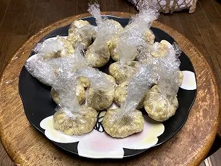 ちょっと粗目の栗きんとん