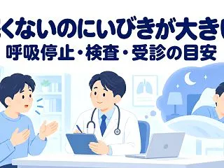 いびきは大きいのに昼間は眠くない｜睡眠時…