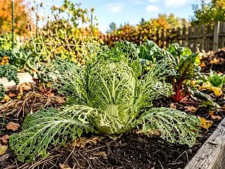 【秋野菜の害虫対策】10月に葉が穴だらけ…