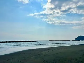 登別市の海岸を歩いてみる