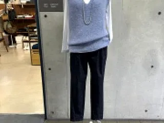 オットダム、ニットベストコーディ♪