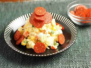 カルパス山盛り！おつまみポテトサラダ｜ミ…