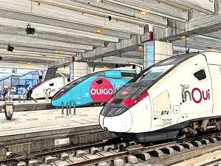 パリの浦島太郎 26 SNCF モンパル…