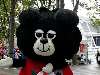 ウルフドッグス名古屋の「ウルドくん」写真…