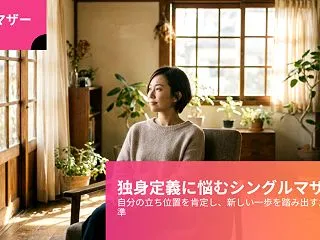 シングルマザーの独身という定義で悩んでい…