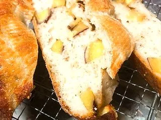 【パン作り】さつまいもカンパーニュ