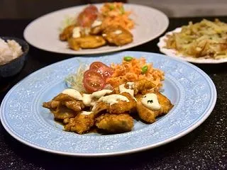 鶏むねで★揚げないチキン南蛮