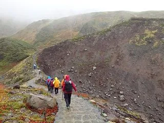 雷鳥荘ー 一ノ越山荘 登山