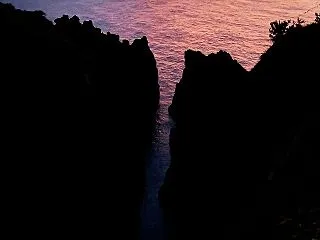 夕暮れの舟隠し