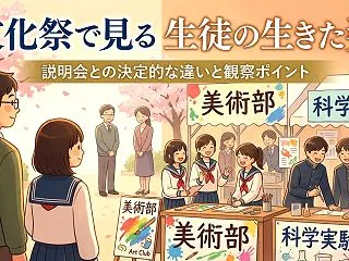 【文化祭・学園祭】説明会とはここが違う！…