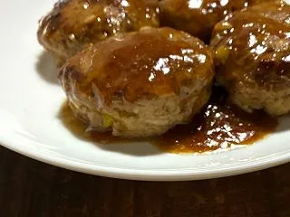 えのき入り照り焼きハンバーグ