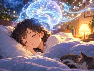 寝るだけで脳は掃除されるのか