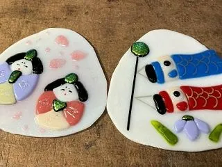 お雛様と鯉のぼり