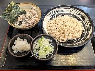 ミニ焼鯖おろしごはん朝セット＠ゆで太郎（…