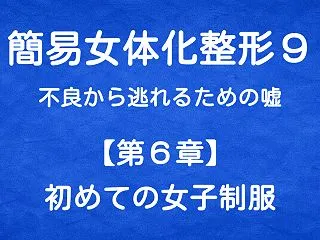 簡易女体化整形９ 不良から逃れるための嘘…